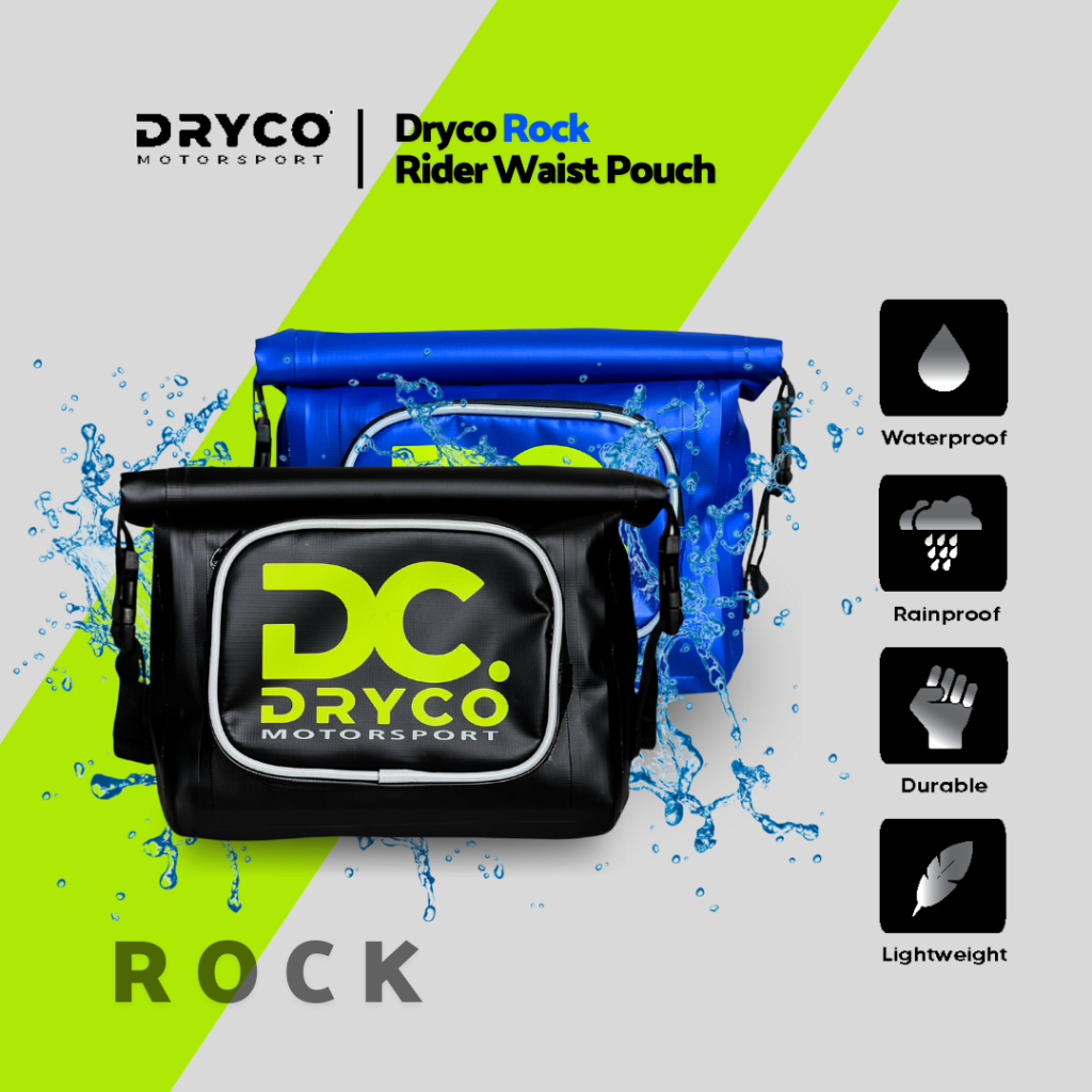 Dryco Rock - Rider Waist Pouch ( Waterproof Backpack | Motorcycle ...