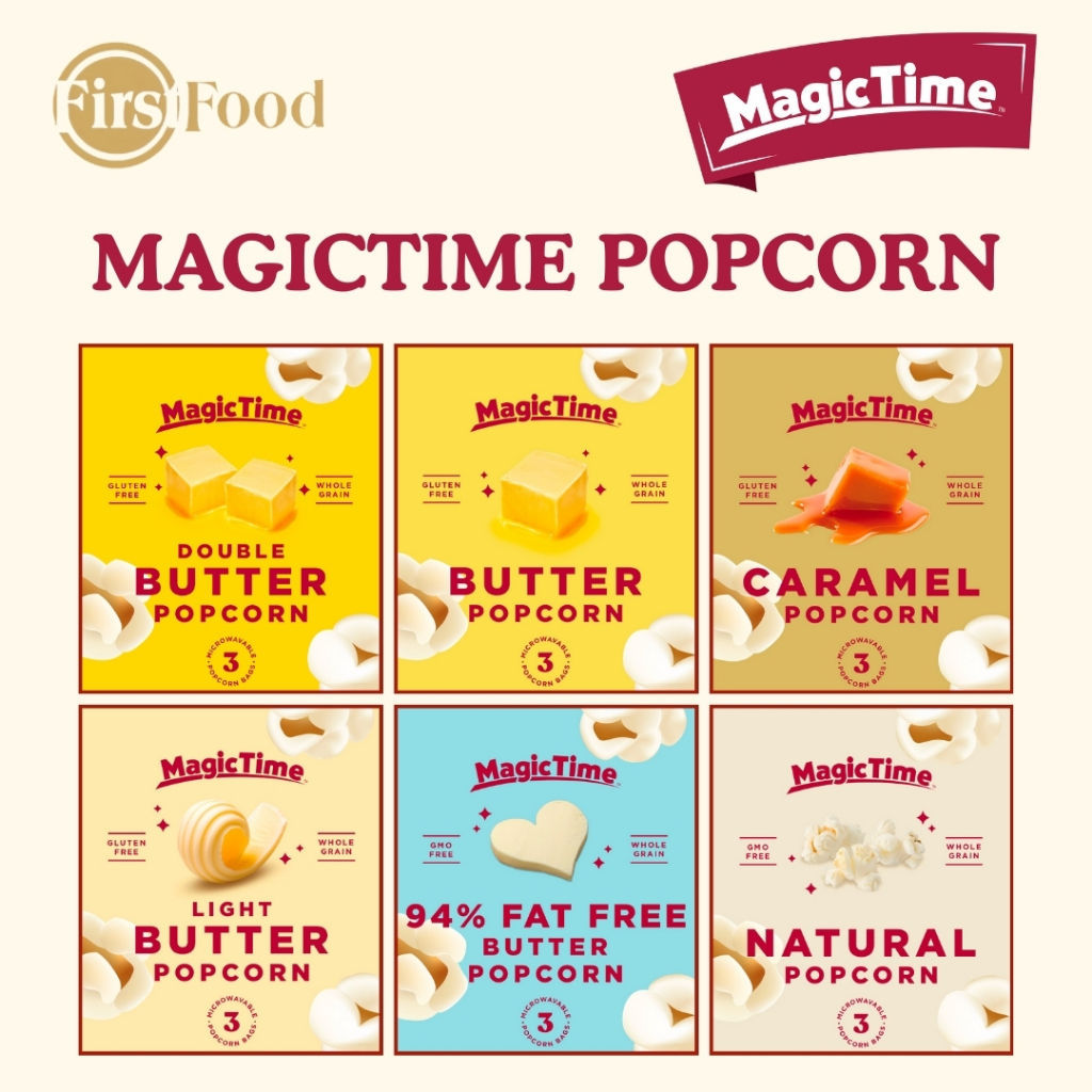 MagicTime Microwavable Popcorn 240G (USA) | Shopee Malaysia