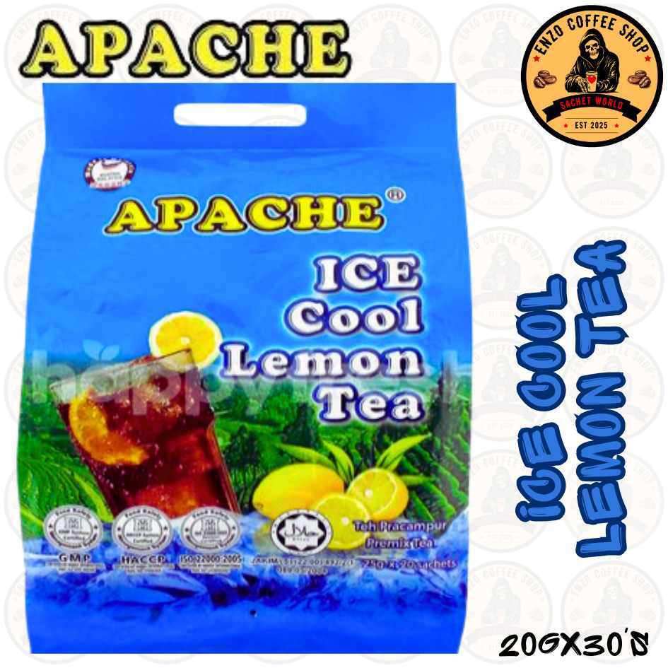 Apache Coffee - Ice Cool Lemon Tea - Instant Teamix Drink | Shopee Malaysia