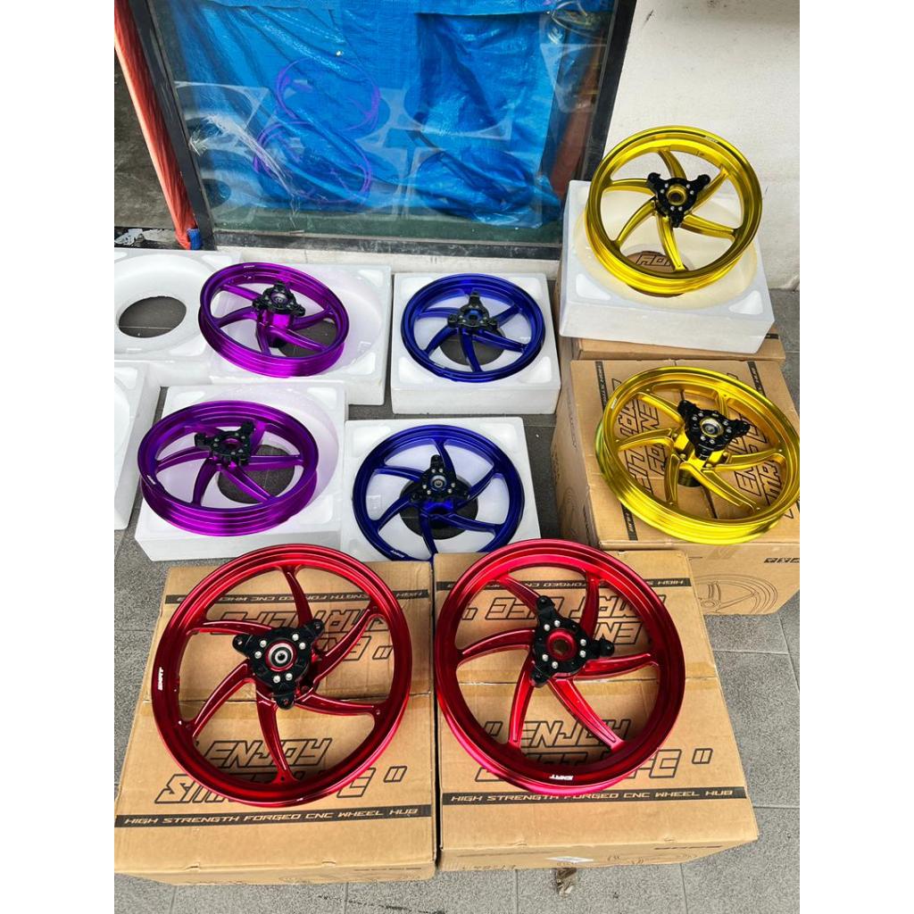 [NEW STOCK!!] NMAX V2 V3 SMRT CNC SPORT RIM 1.85 X 2.15/14 FRONT REAR ...