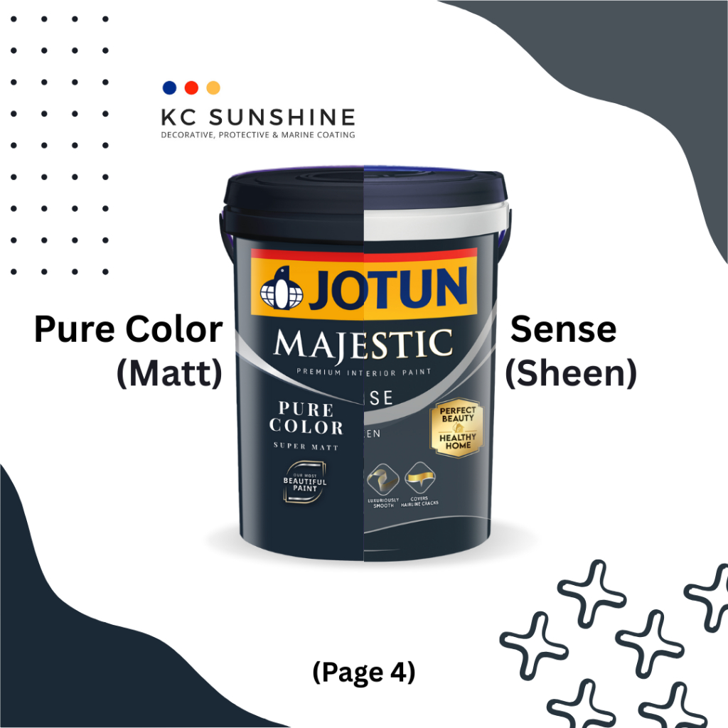 1L Jotun Majestic Pure Color Matt / Sense Sheen [Page 4] Cat Jotun ...