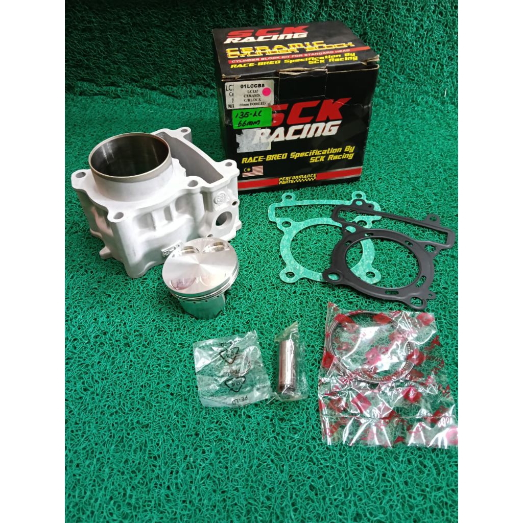 OFFER OFFER SCK RACING 135LC V1 - V7 66MM RACING BLOCK CERAMIC CYLINDER ...