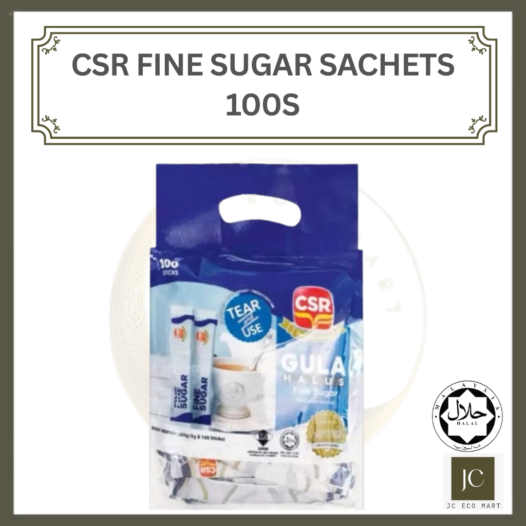 CSR Fine Sugar Stickpack (100s x 5g) | Shopee Malaysia