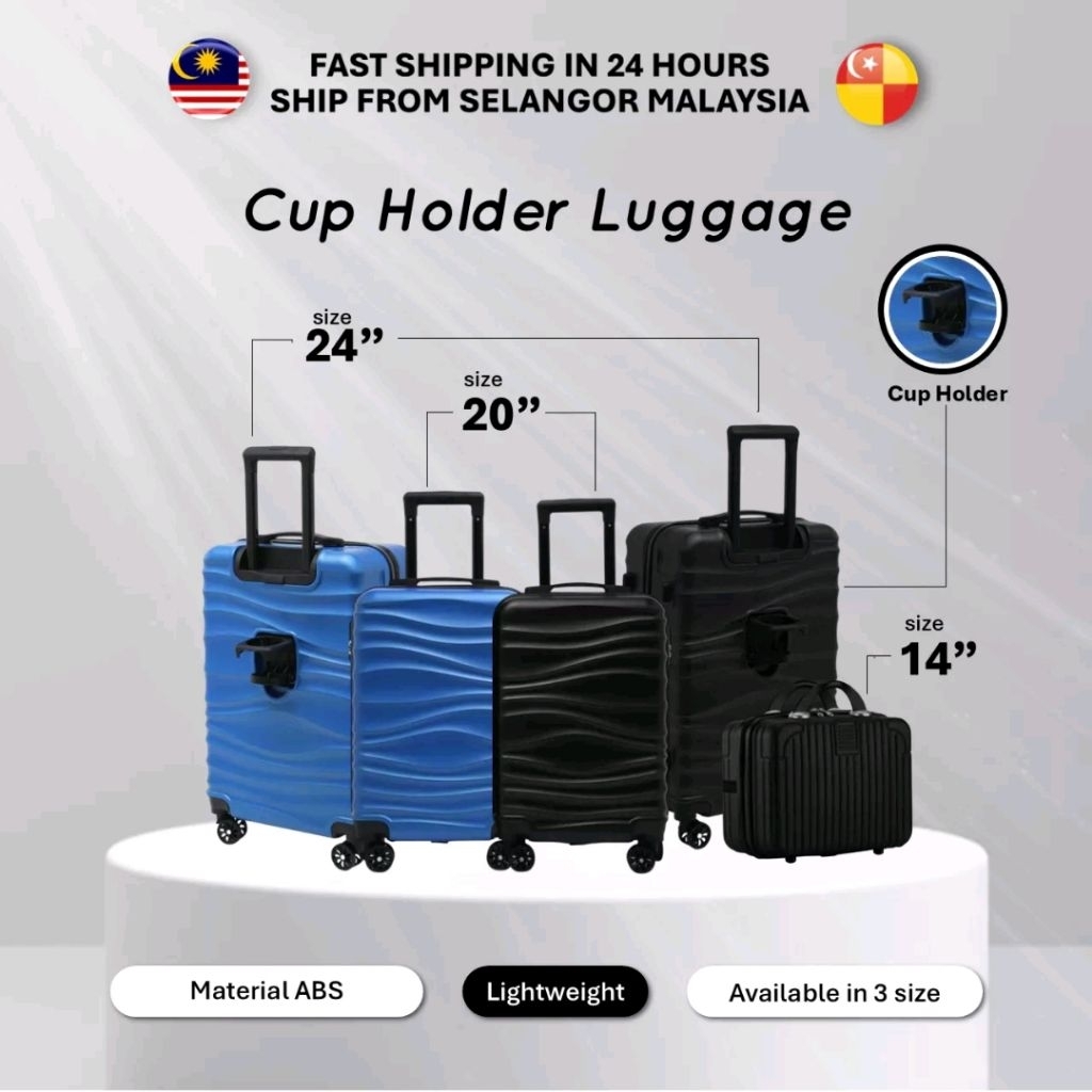 TOP TRAVEL LUGGAGE BAG SIZE 14