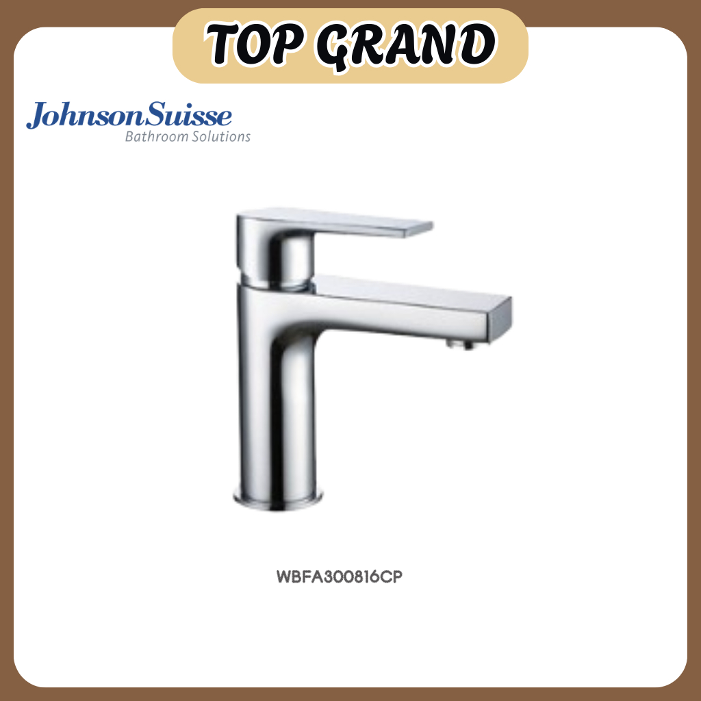 JOHNSON SUISSE WBFA300816CP Messina Basin Mixer come with pop up waste ...