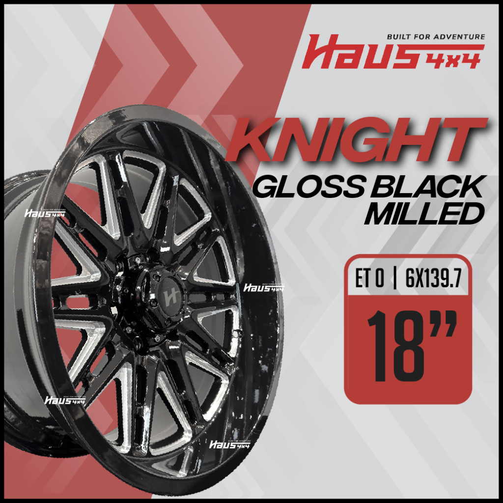 [1 PCS] Sport Rim18 Inch Knight Ranger Triton Hilux Dmax 4x4 Sport Rim ...