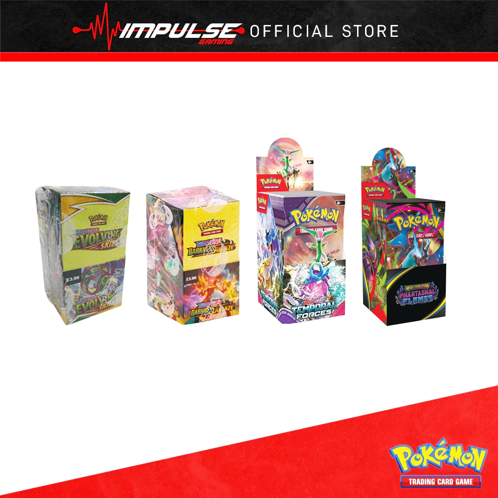 Pokemon TCG - SS / SV / ME Mini Booster Box (18 Packs) | Shopee Malaysia