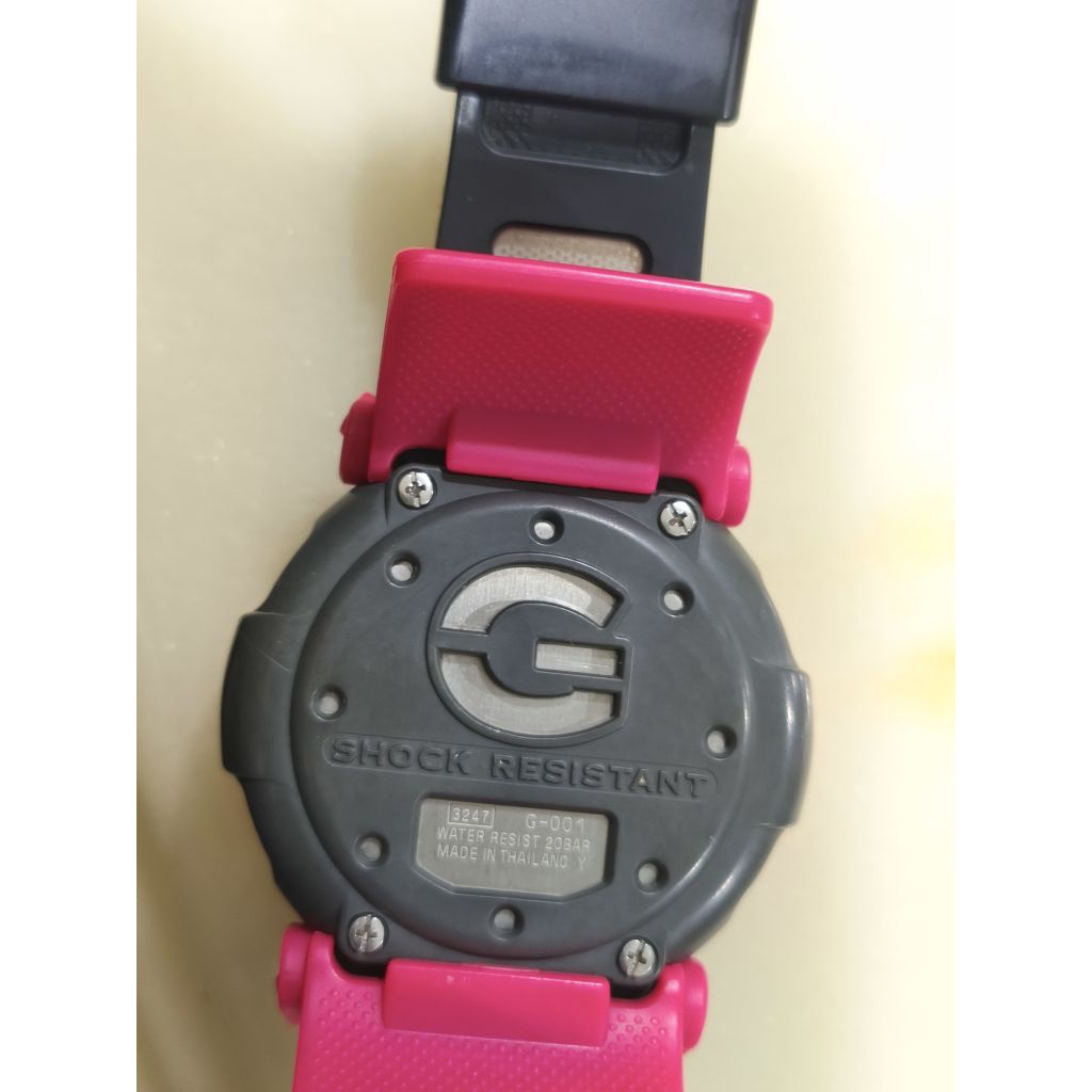 G-Shock G-001-1B Jason pink | Shopee Malaysia