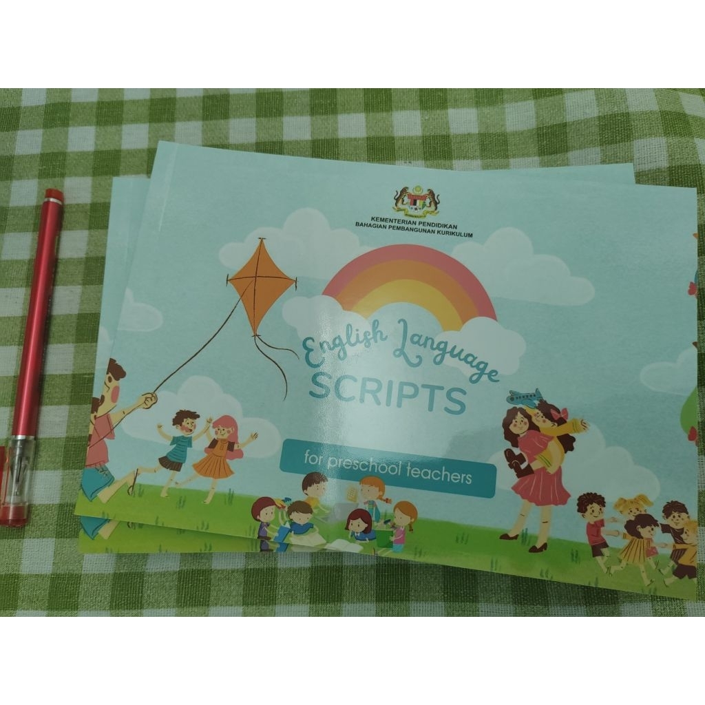 Buku English Language Scripts For Preschool Teachers 2025 Mini A5 Size ...