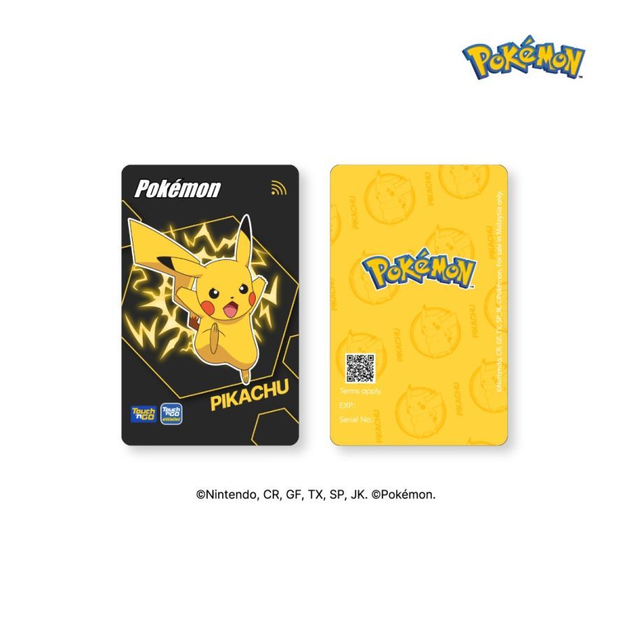 Touch 'n Go Pokmon Special Edition Card (Pikachu) | Shopee Malaysia