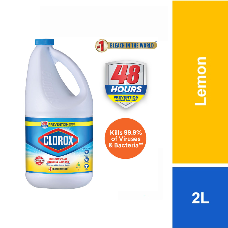 Clorox Bleach Lemon 2L | Shopee Malaysia