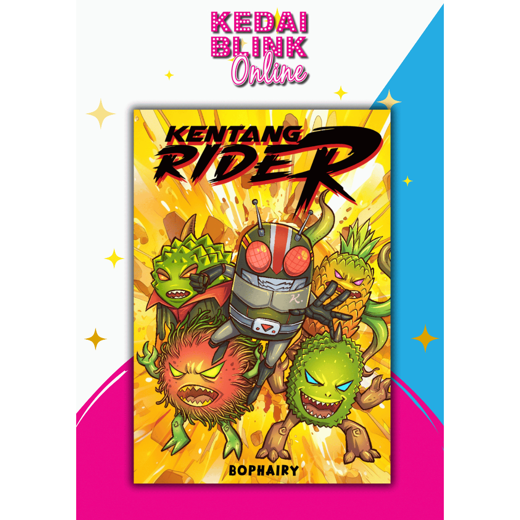 BLINK KOMIK, KENTANG RIDER | Shopee Malaysia