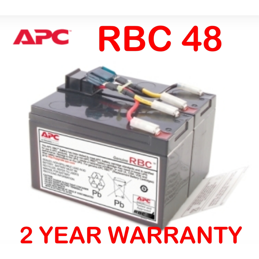 APC RBC48 Replacement Battery Cartridge @ RBC48 rbc 48 (APC ORIGINAL ...