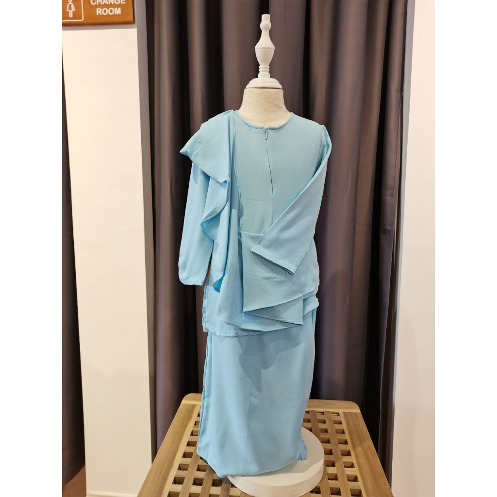 NEW] Kurung Ruffle / Kurung D9 Kid By ZAILEY SOFEA / Baju Kurung Kanak ...