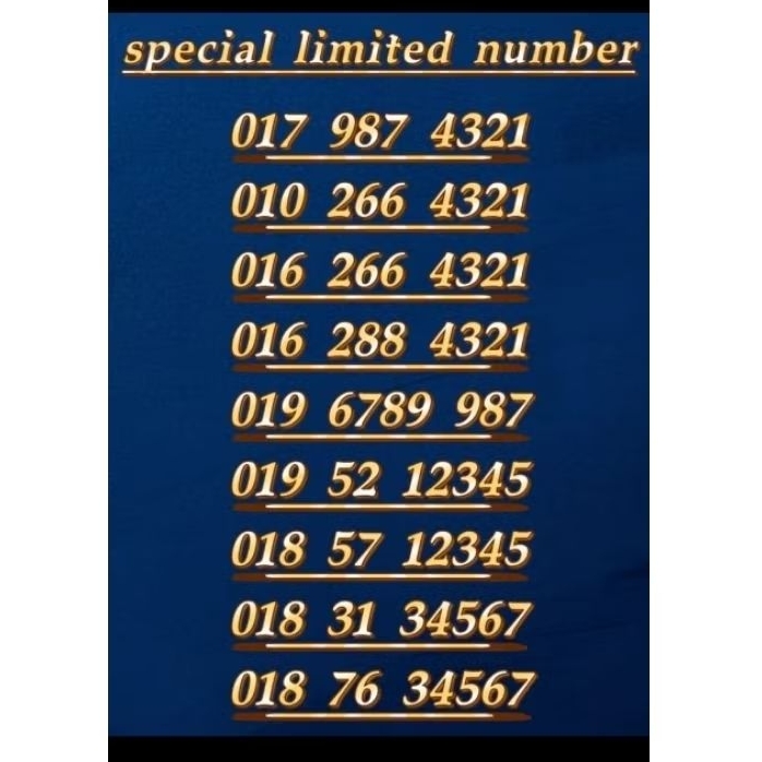 special prepaid sim number No Contract | Shopee Malaysia