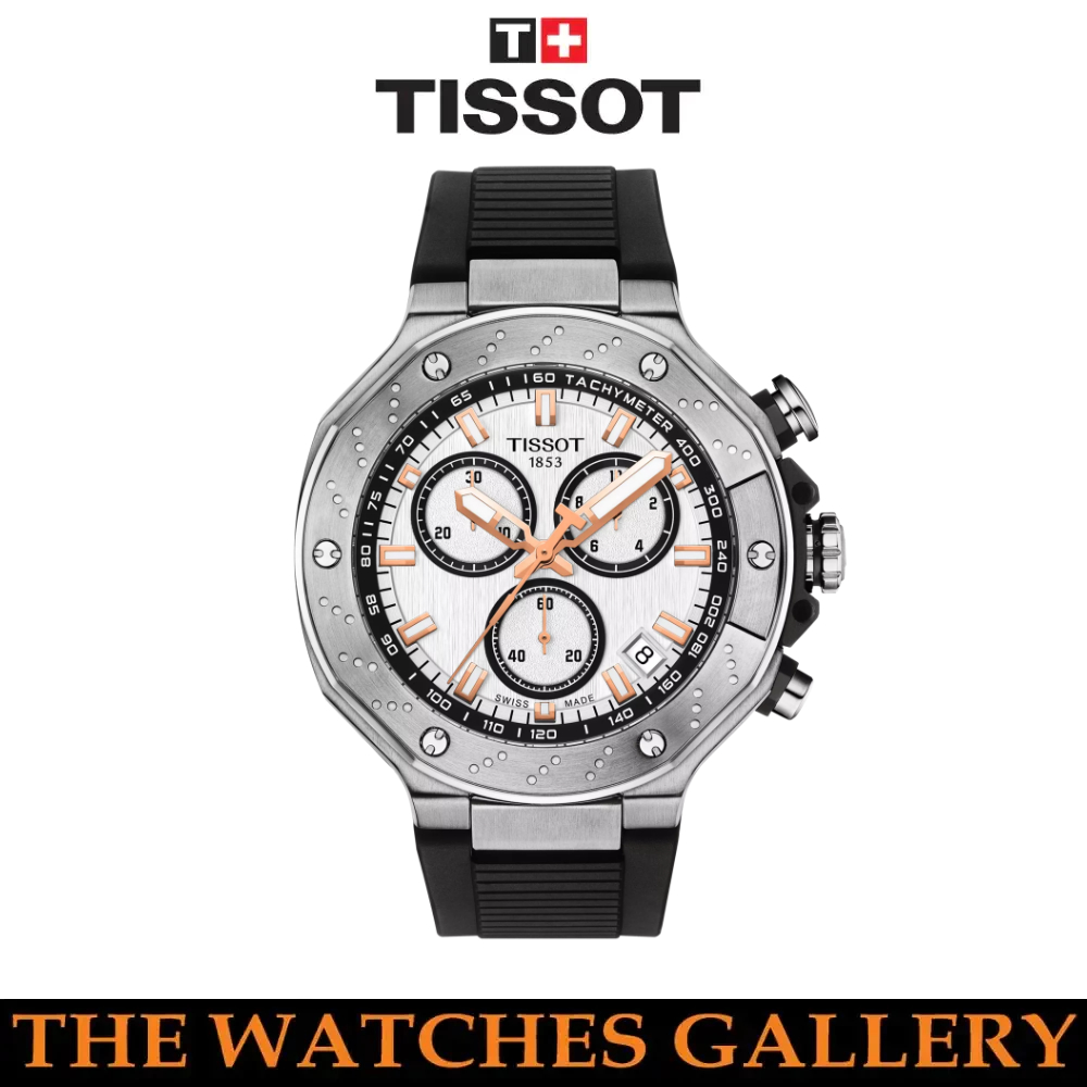 Tissot T-Race 45mm T141.417.17.011.00 / T1414171701100 | Shopee Malaysia