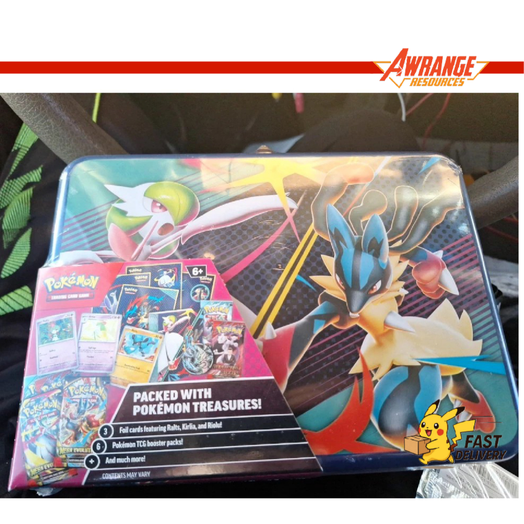 Pokemon TCG 2025 Fall Collector Chest Tins Factory Sealed Chest ...