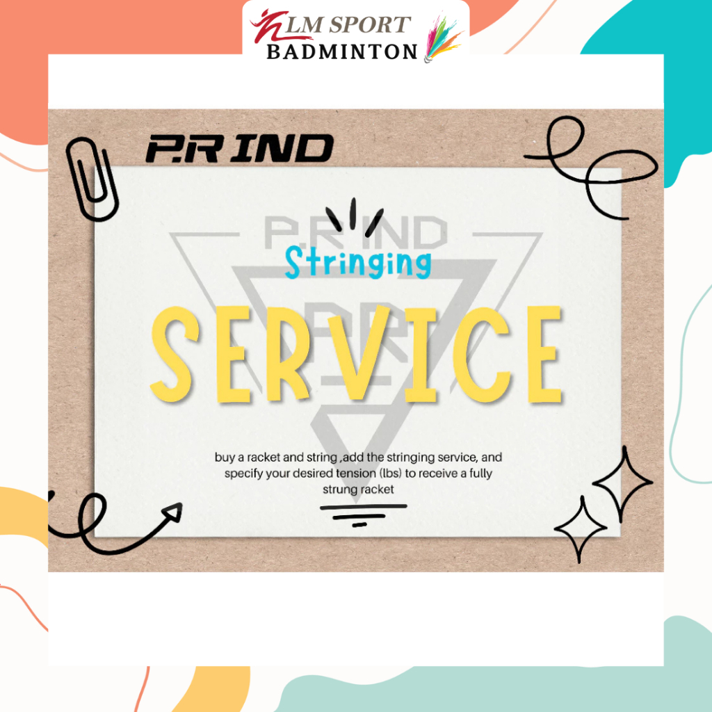 P.R IND SPORT RACKET STRINGING SERVICE | Shopee Malaysia