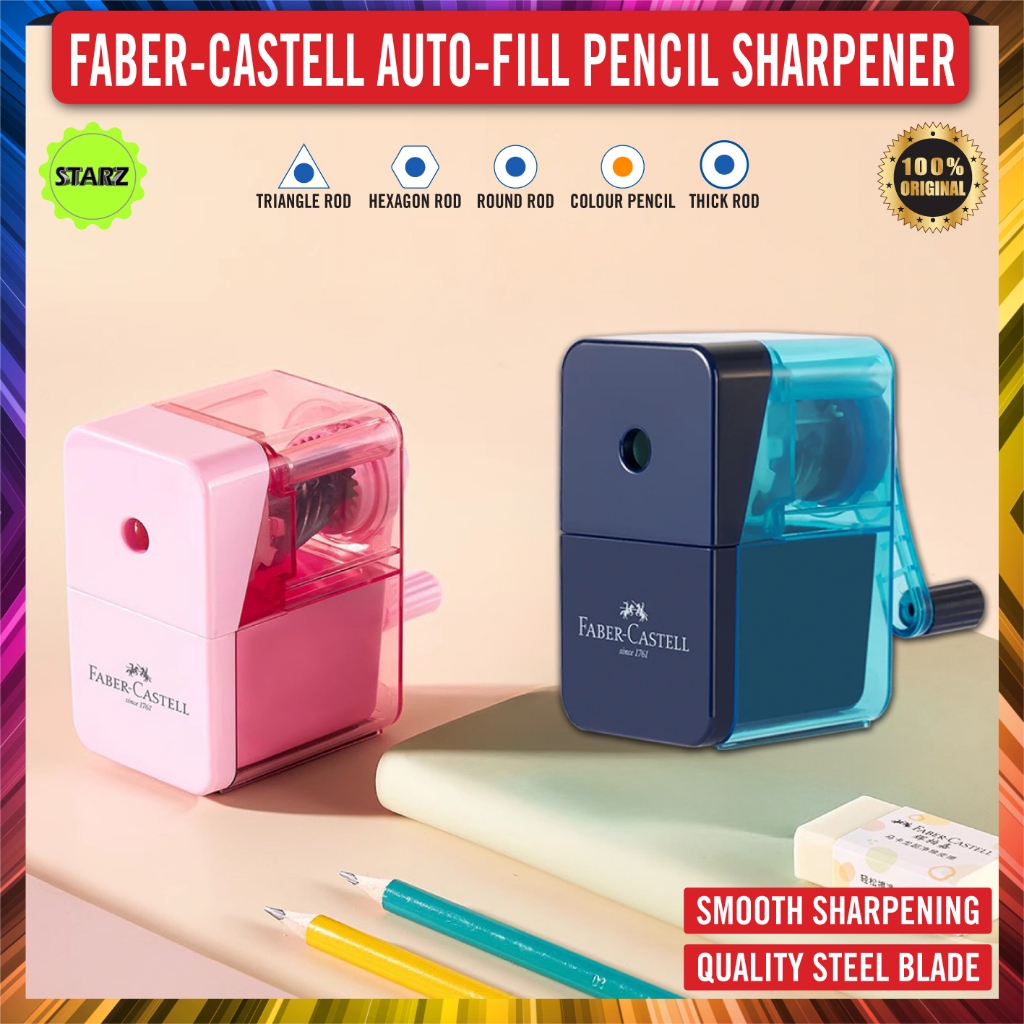 Faber-Castell Auto-fill Rotary Pencil Sharpener / Quality Steel Blade ...
