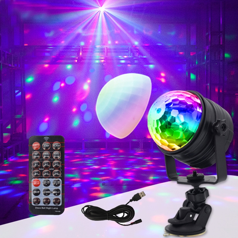 Colorful spherical crazy ball, with built-in voice-activated LED lights ...