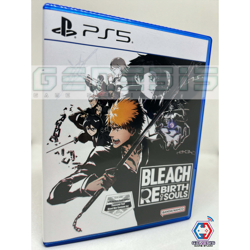 [USED R3/ENG] PS5 BLEACH Rebirth of Souls - Physical GameDisc | Shopee ...