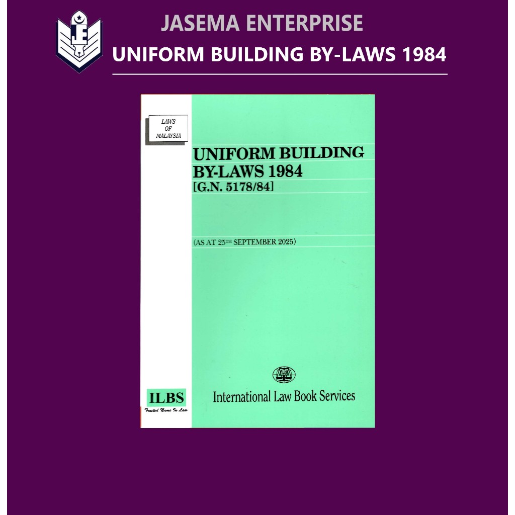 Uniform Building By-Laws 1984 [G.N. 5178//84] (As At 25th September ...