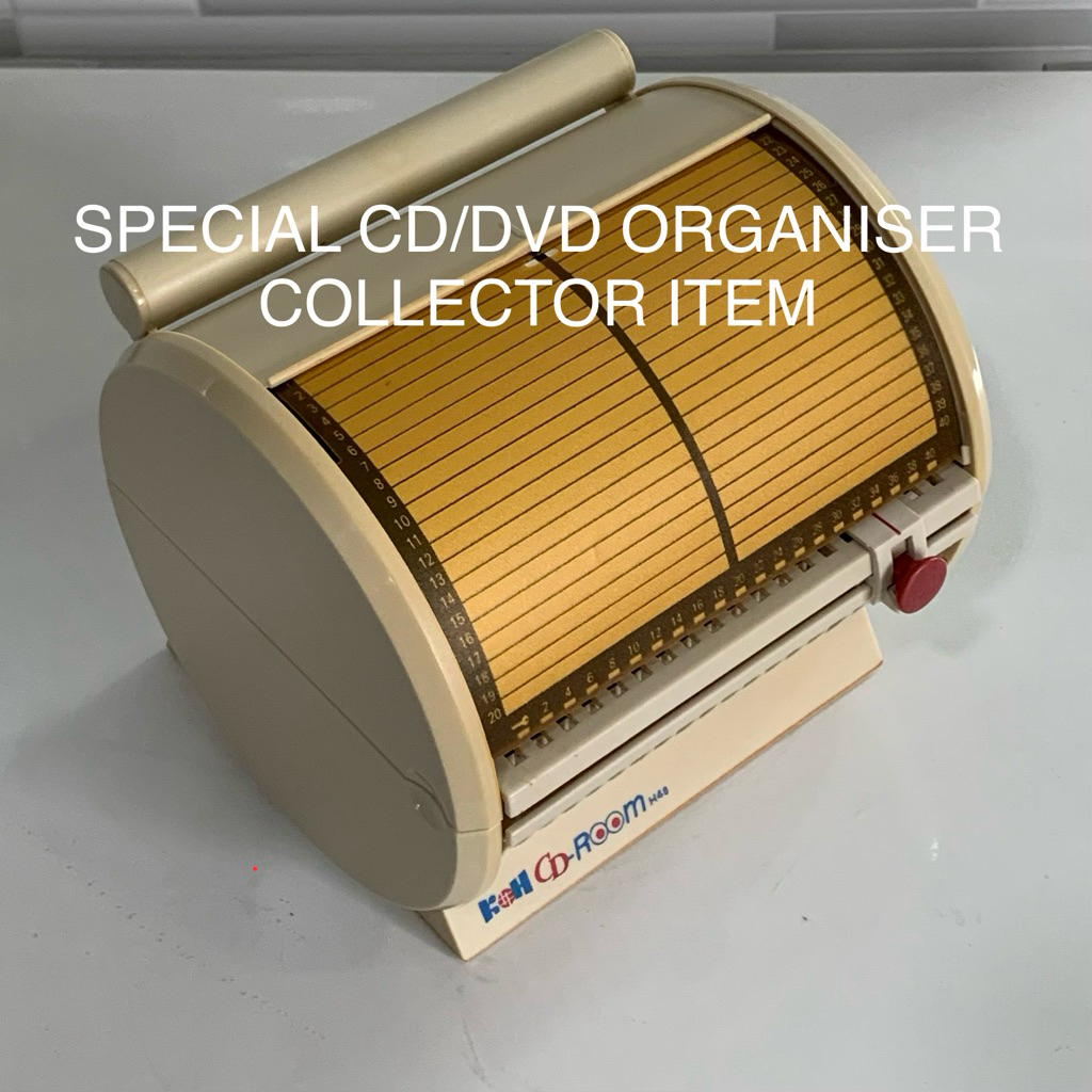 KOH CD-ROOM H40 CD/DVD Organiser. A perfect collector item to store ...