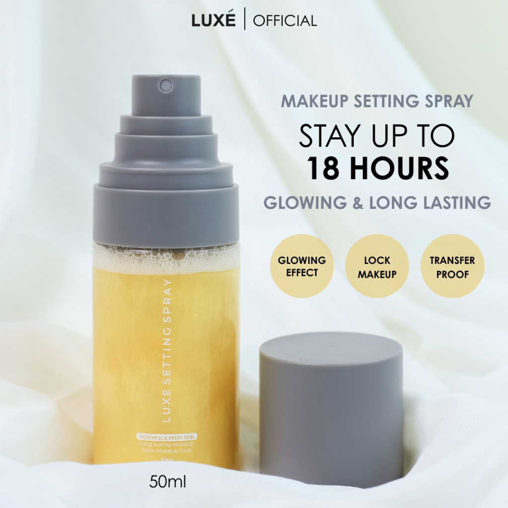 【LUXE OFFICIAL】LUXE Setting Spray - Long Lasting Makeup, Glowing Effect ...