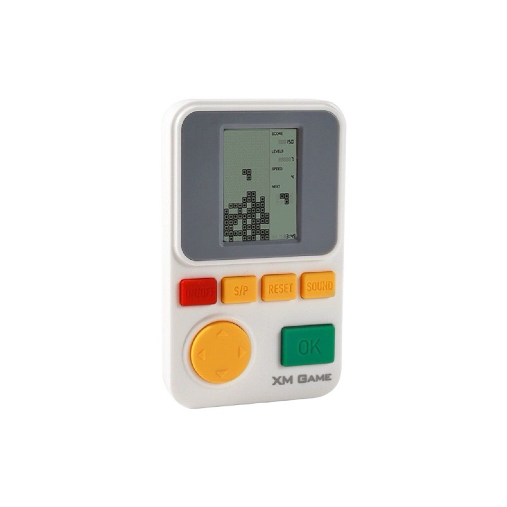 (PROMO) Classic Tetris Handheld Game Console, Nostalgic, Portable, Eye ...