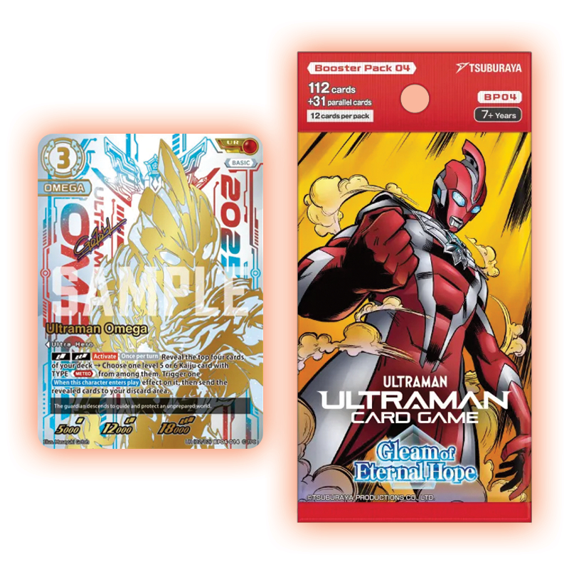 (Rip & Ship) Ultraman TCG : BP 04 Gleam Of Eternal Hope Booster Pack ...