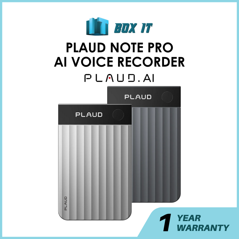 PLAUD NOTE Pro Smart AI Voice Recorder Portable Audio Recorder Auto ...