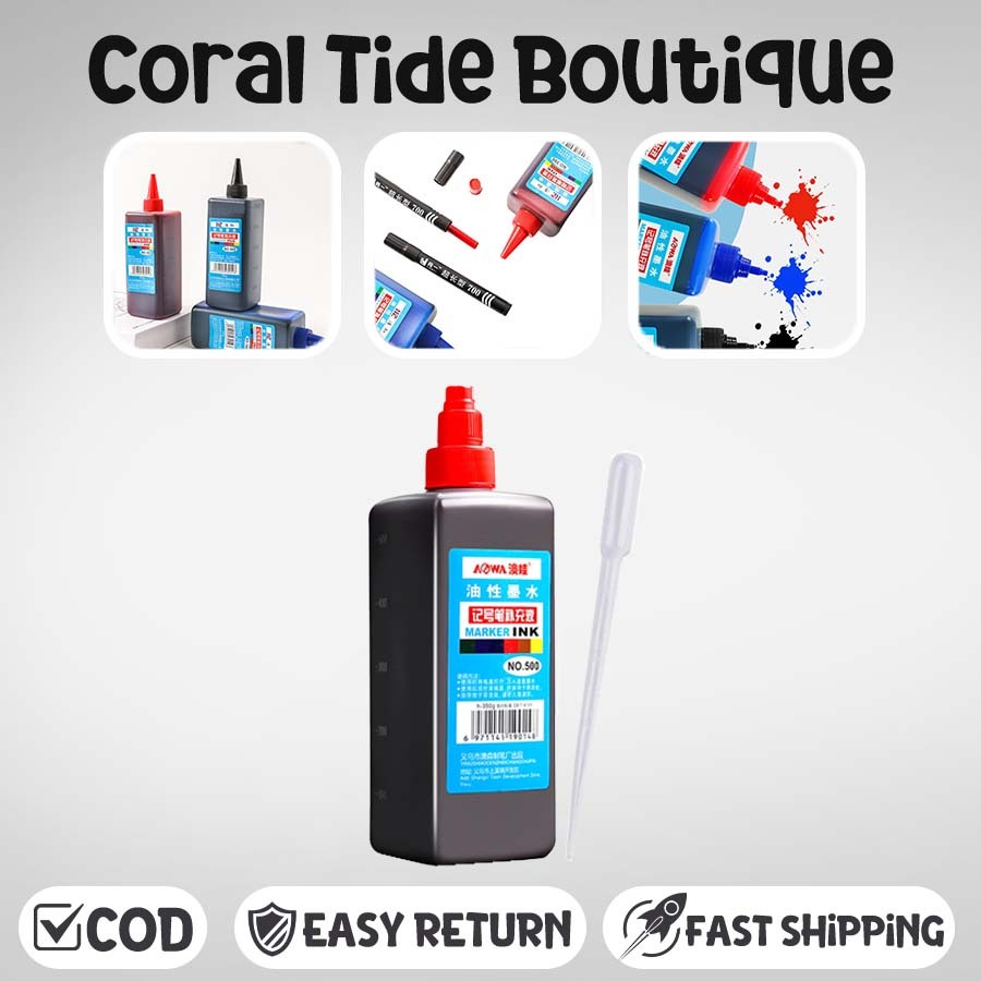500ml Jumbo Ink Refill Permanent For Sign Pen | Shopee Malaysia