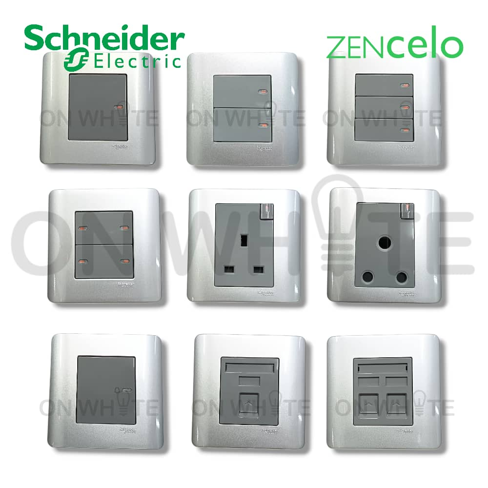Schneider Zencelo SA Socket and Switches (SW SKT 13A / 15A / HEATER ...