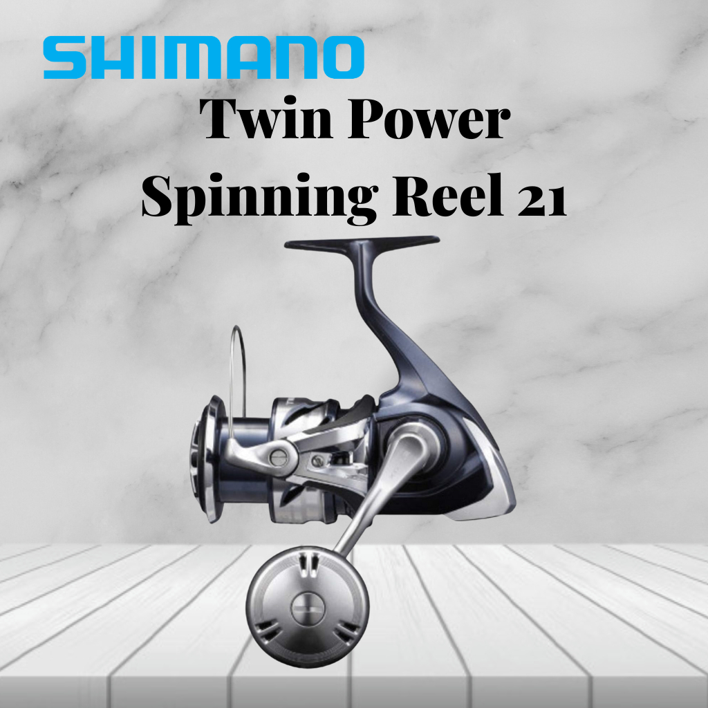 SHIMANO Twin Power SW 21 Hagane Body Spinning Reel 4000–8000 | Shopee ...