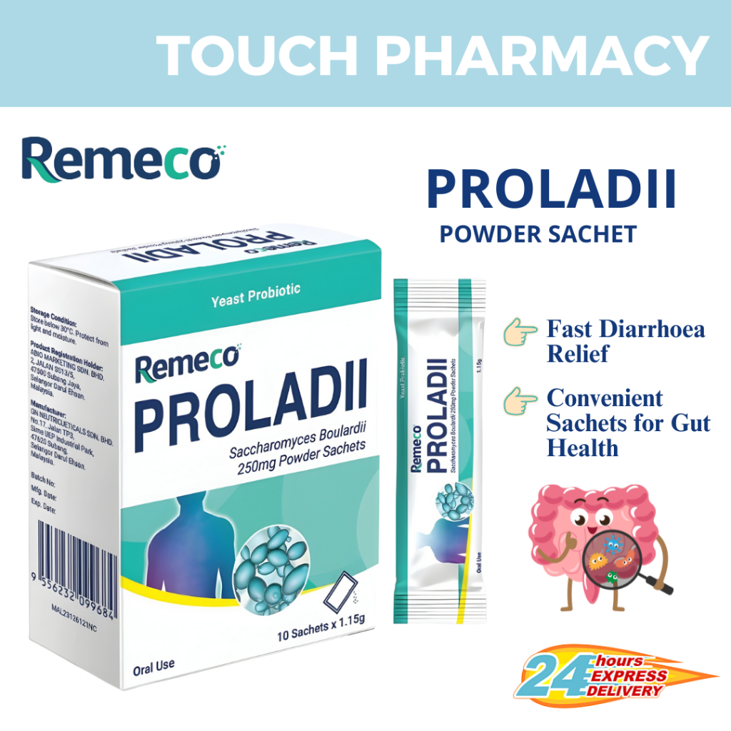 REMECO Proladii 250mg Powder Sachet 10's/BOX (Probiotic Supplement ...