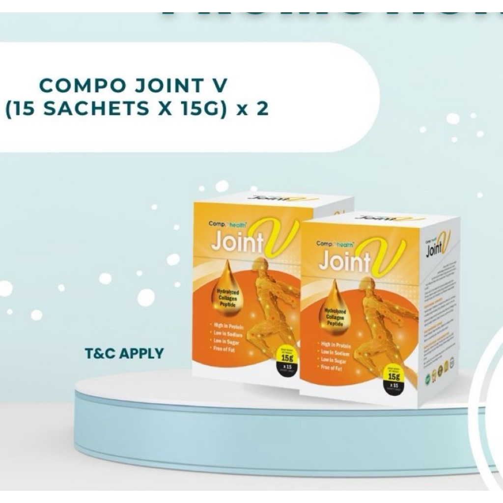 Compo health Joint V 骨胶原蛋白肽15gx15 | Shopee Malaysia