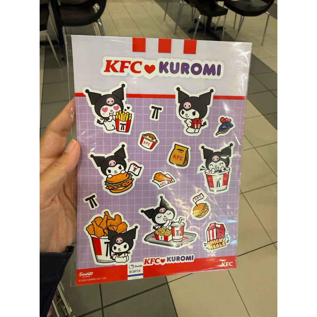 KFC Sticker Kuromi Chicky Meals new ready stock! January 2026 chicky ...