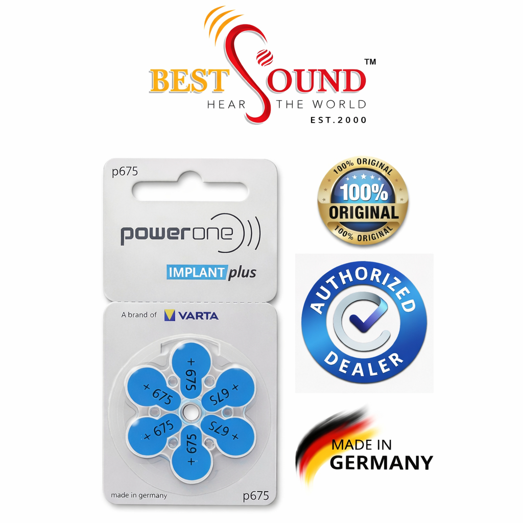 EXP: 6/2028 Powerone implant plus battery ( for Cochlear Implant ...