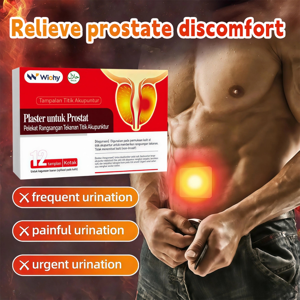 💓Buy 1 Get 2 Free 💓Enhanced Prostate Patch前列腺穴位贴Male Prostatitis ...