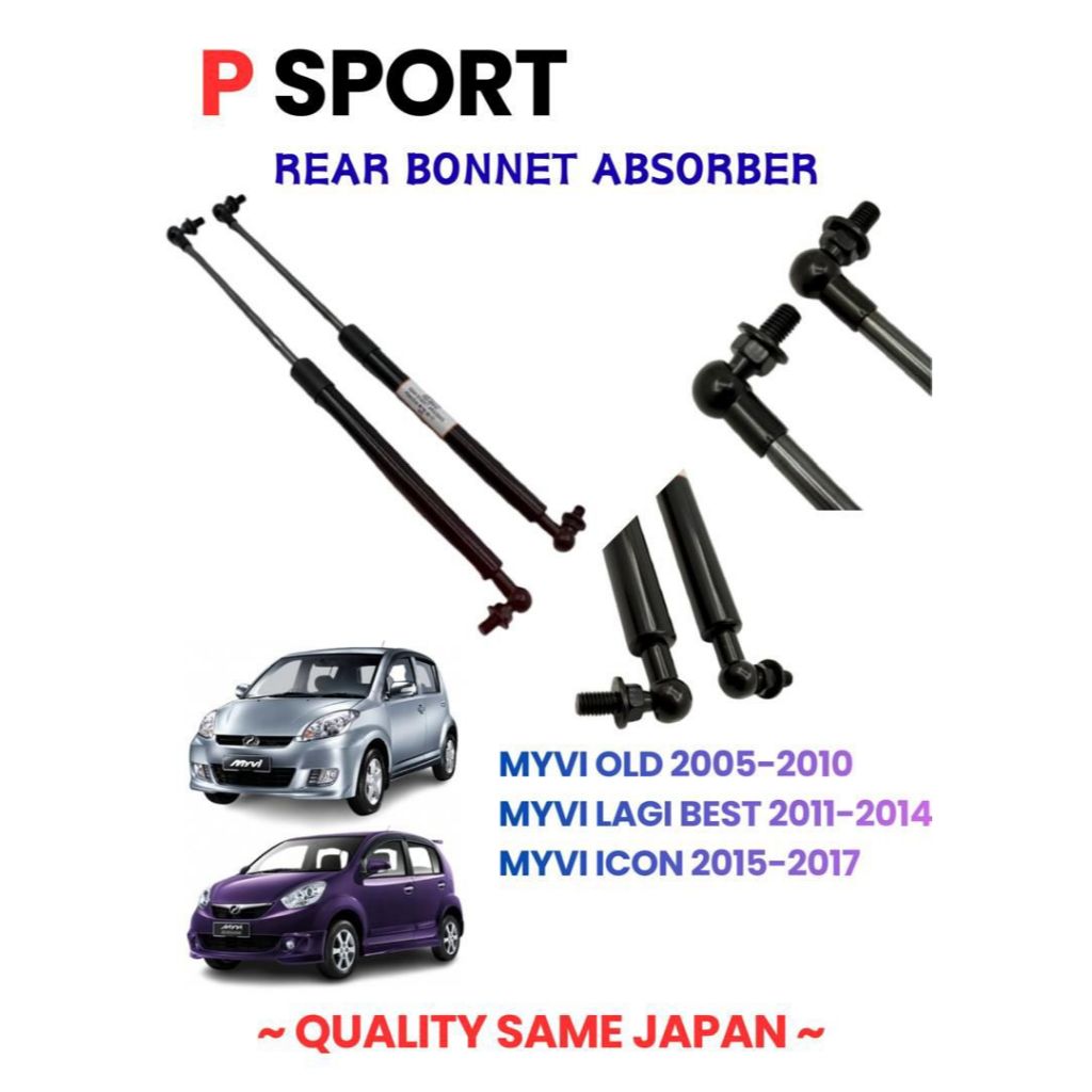 PERODUA MYVI REAR BONNET ABSORBER REAR BONNET DAMPER ABSORBER REAR BOOT ...
