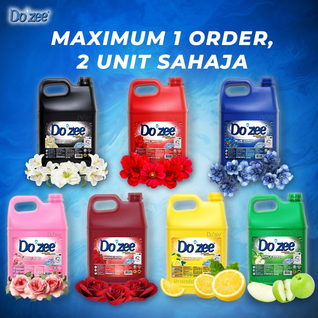 DO'ZEE LAUNDRY DETERGENT 10 KG | Shopee Malaysia