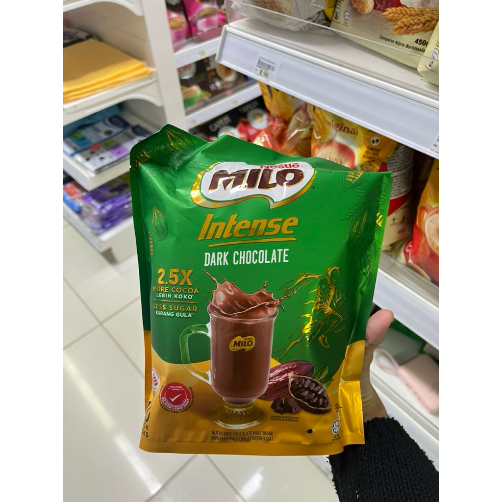 Milo Intense Dark Chocolate Drink – Rasa Coklat Kaya & Berkhasiat ...