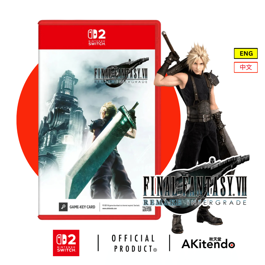 Nintendo Switch 2 FINAL FANTASY VII REMAKE INTERGRADE (中/ENG) | Shopee ...