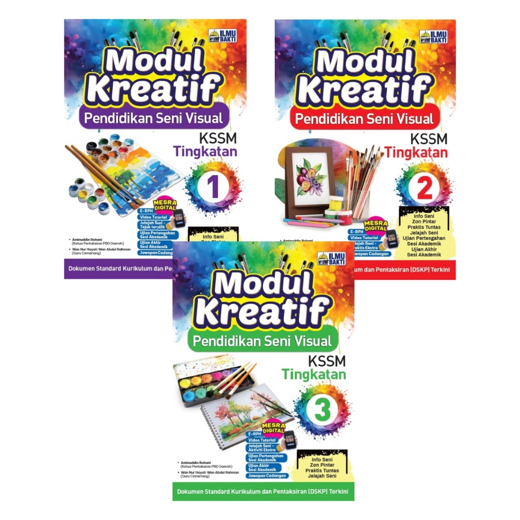 2026 MODUL KREATIF PENDIDIKAN SENI VISUAL TINGKATAN 1 - 3 | Shopee Malaysia
