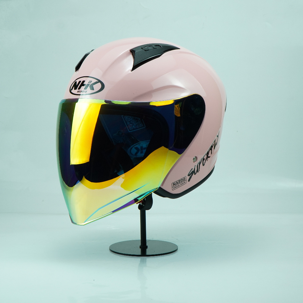 NHK HELMET R1S Solid - Nardo Pink | Shopee Malaysia
