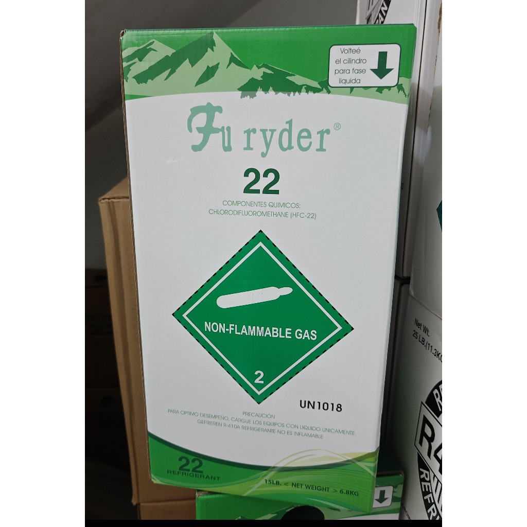 R22 R-22 5kg Refrigerant Gas Home Aircond Air Conditioning Refrigerant ...
