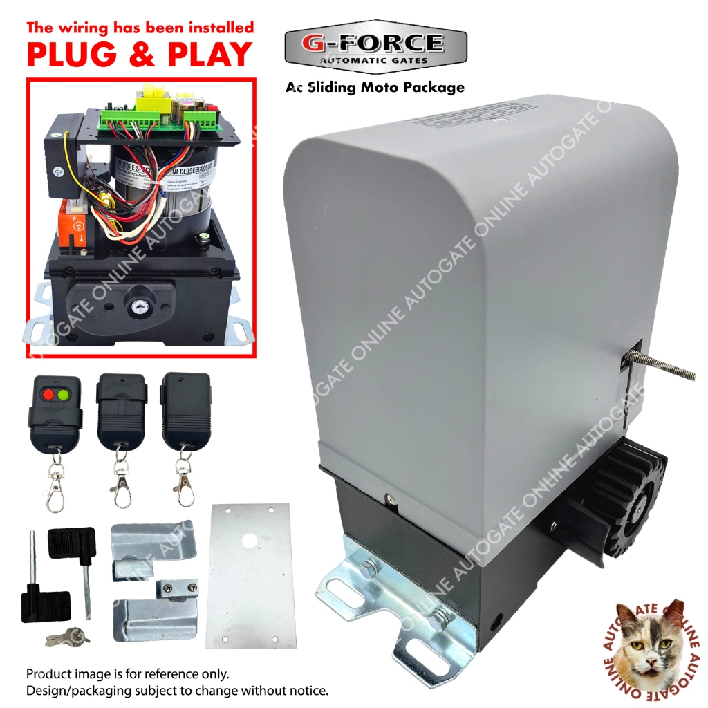 G FORCE SL1000 AC SLIDING AUTOGATE AUTO GATE MOTOR SYSTEM ( METAL ...