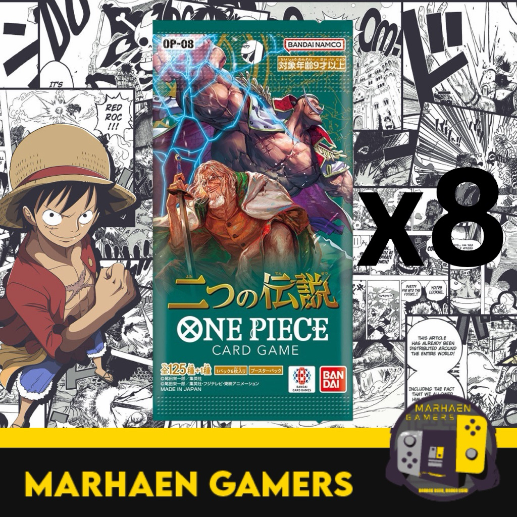 [Live Rip] - One Piece TCG Booster Pack OP08 x 8 Packs | Shopee Malaysia