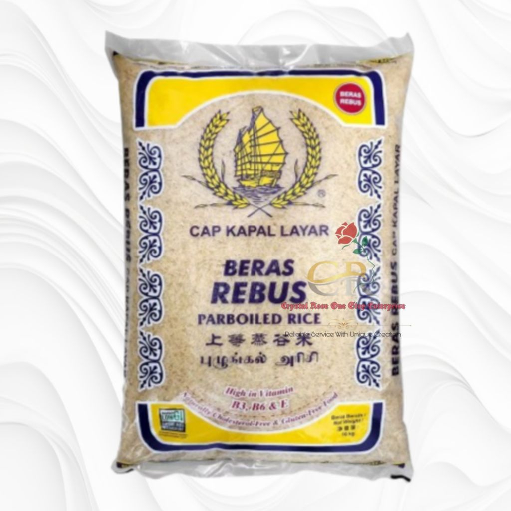 Beras Rebus/Parboiled Rice Cap Kapal Layar 10KG | Shopee Malaysia