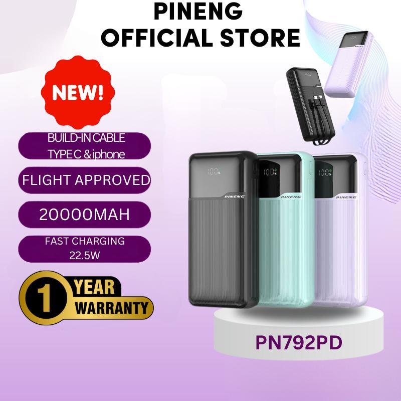 PINENG PN799 PN792 PN797 FAST CHARGES 22.5W BUILT-IN CABLE TYPE C FRUIT ...